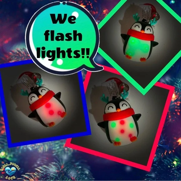 BBW🍭Rainbow Swirl Candy🍭+🐧Penguins🐧 8 pc gift set